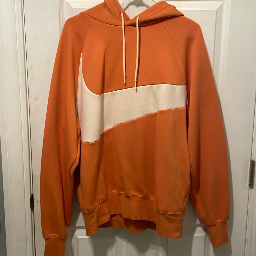 Orange Nike hoodie